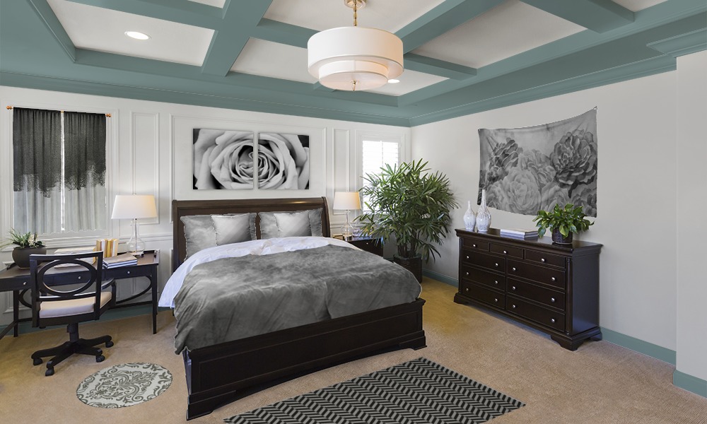 Shades of Gray Bedroom Decor