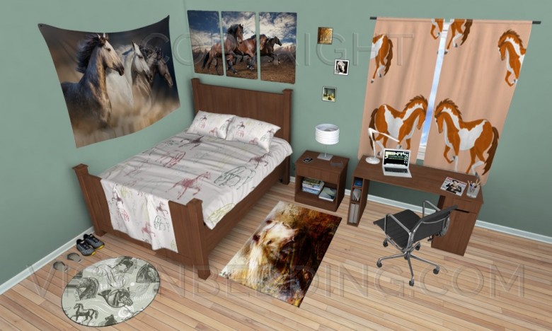 Wild Horse Bedroom