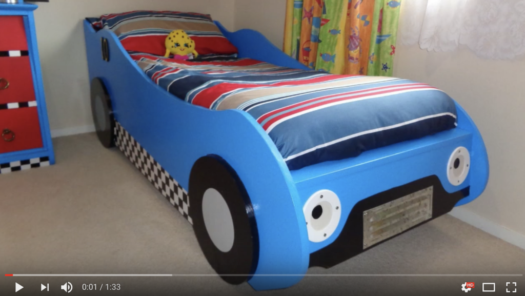 DIY Car bed