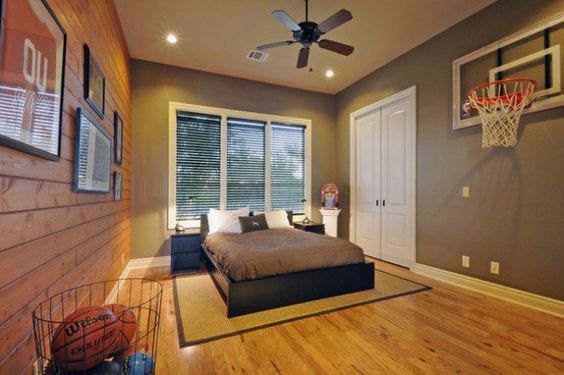 Basketball Court Bedroom