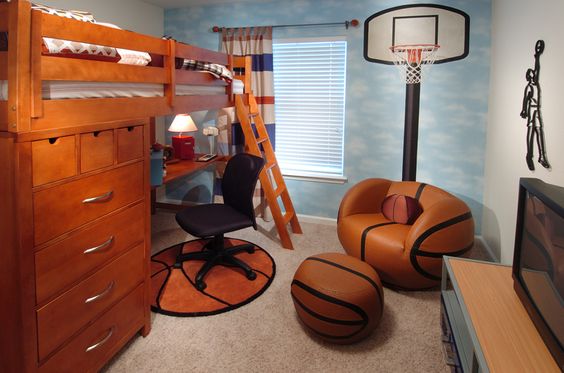 Cool Basketball Bedroom