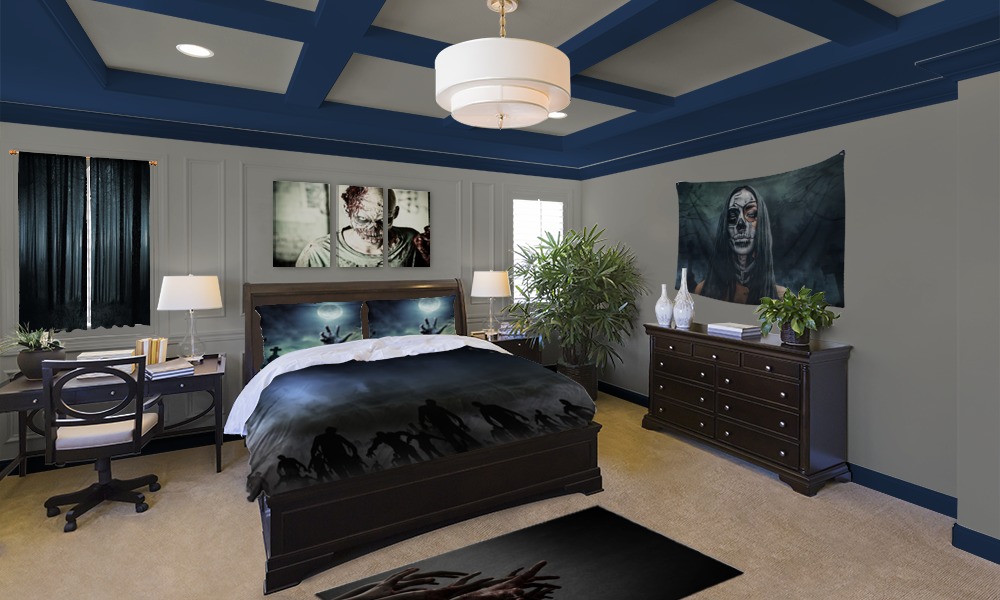 Dark Zombie Bedroom Idea