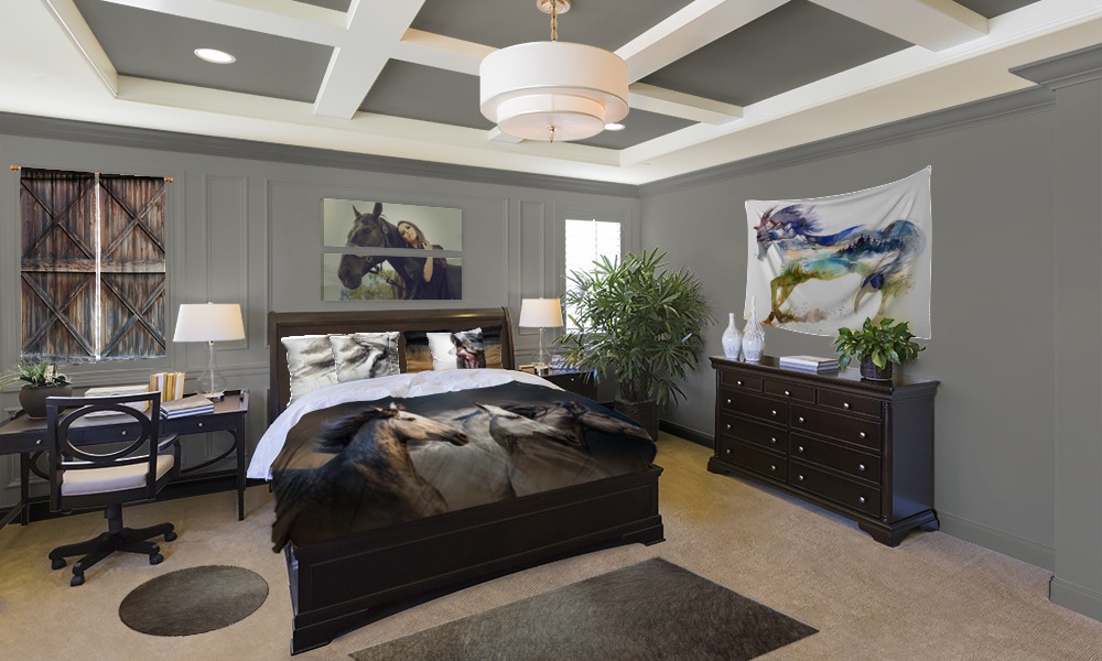 3D Decorated Bedroom