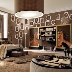 All Horse Bedroom Idea