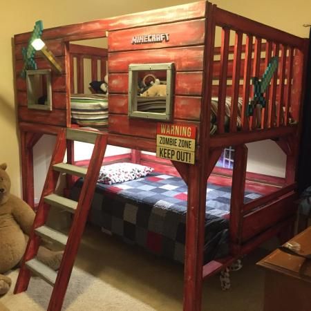 Kids Zombie Bed Idea