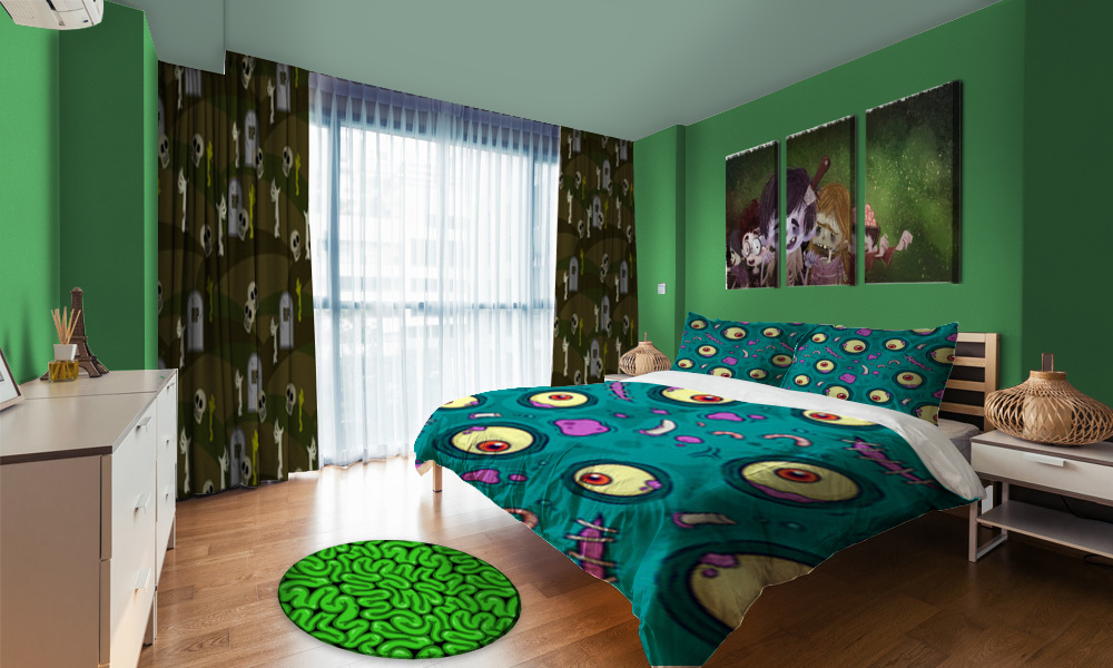 Zombie Bedroom For Kids