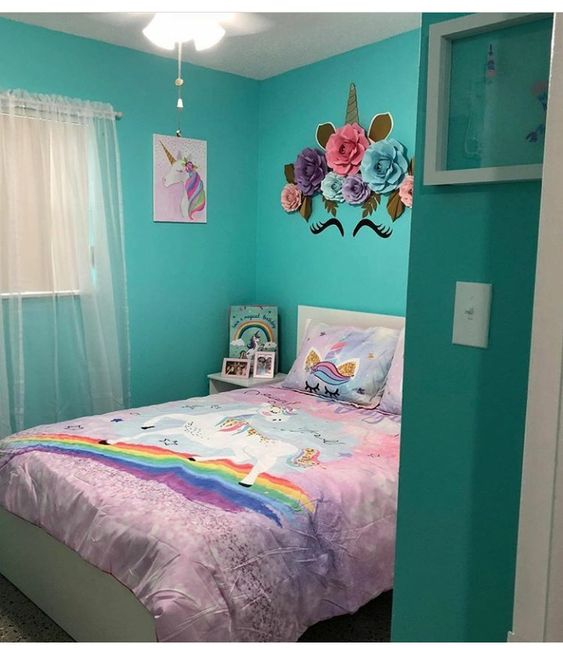 Teal_Unicorn_Bedroom