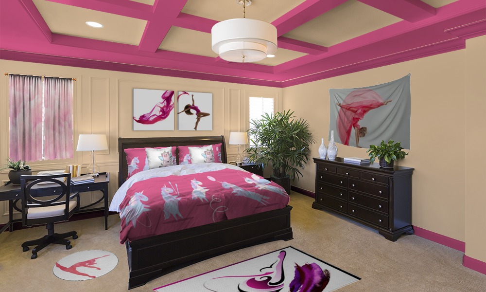 Bedroom For Little Gymnast