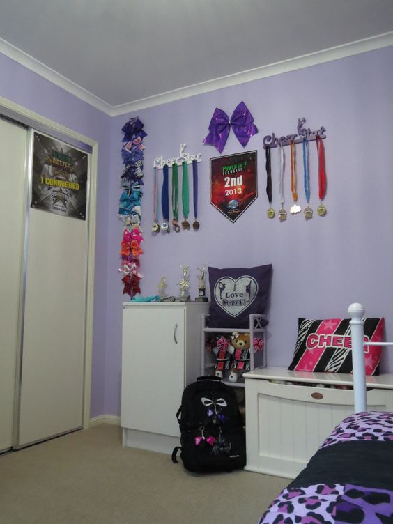 Cheerleading Wall Display