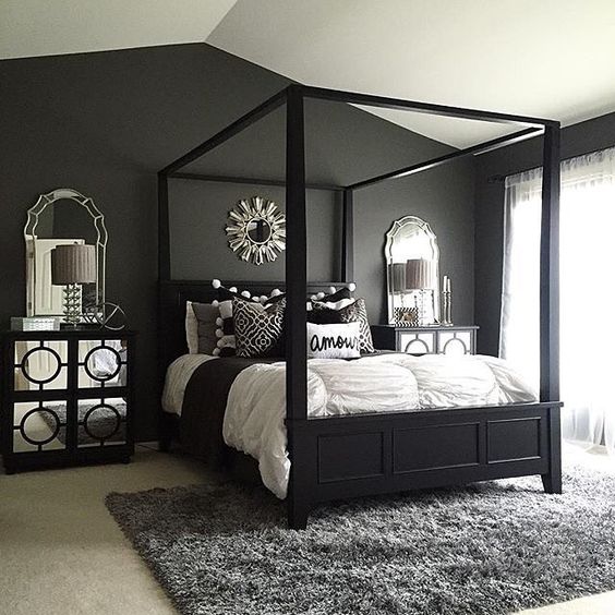 Classy Grey Bedroom