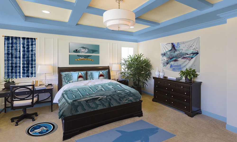 Cool Shark Bedroom