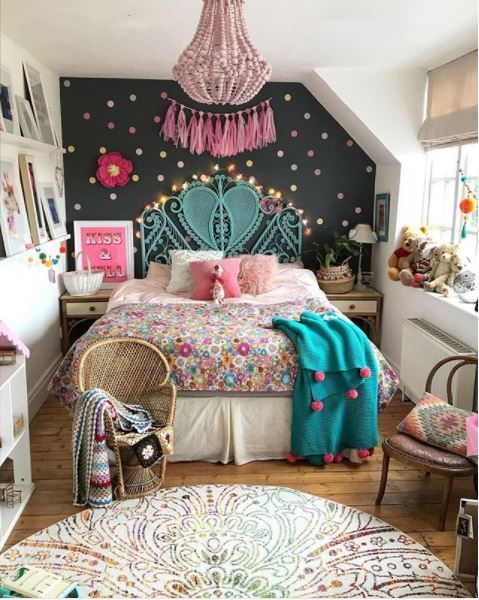 Cute Colorful Bedroom