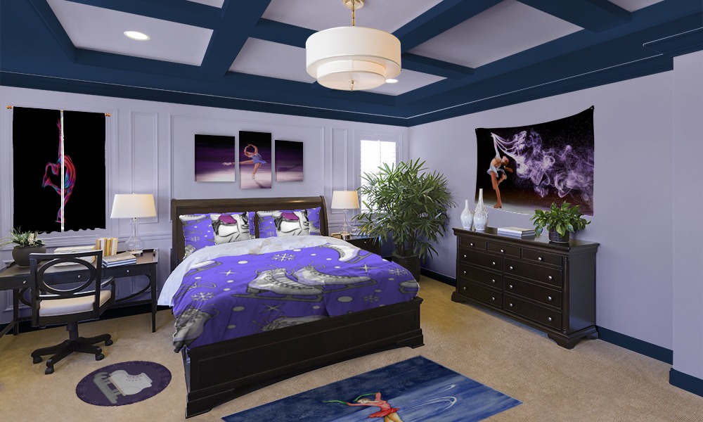 Figure Skating Bedroom