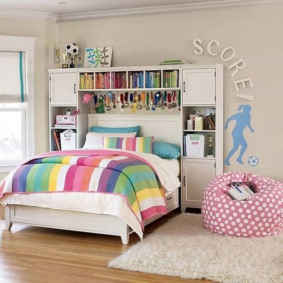 Girls Soccer Bedroom