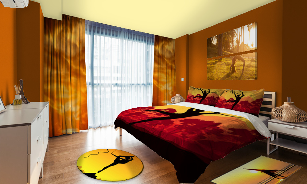 Golden Gymnastics Bedroom