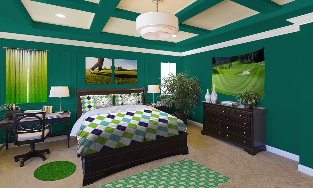 Golf Sport Inspired Room