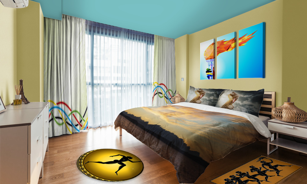 Olympic Bedroom Decor