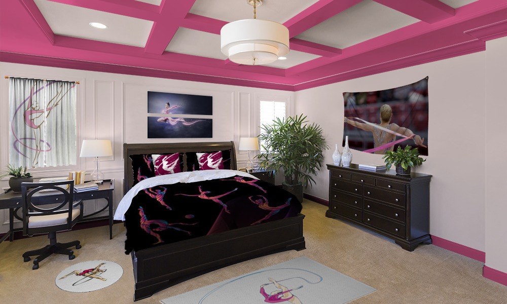 Rhythmic Gymnastics Bedroom