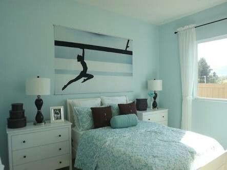 Simple Gymnastics Bedroom