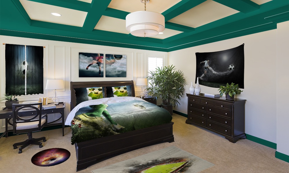 Soccer Bedroom Goal