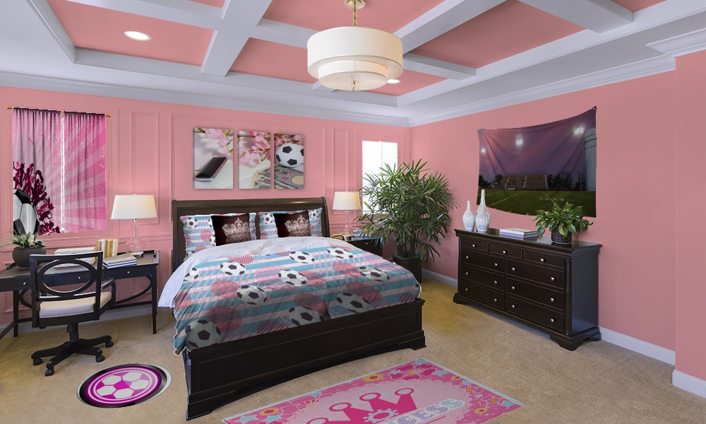 Bedroom For Your Soccer Princess
