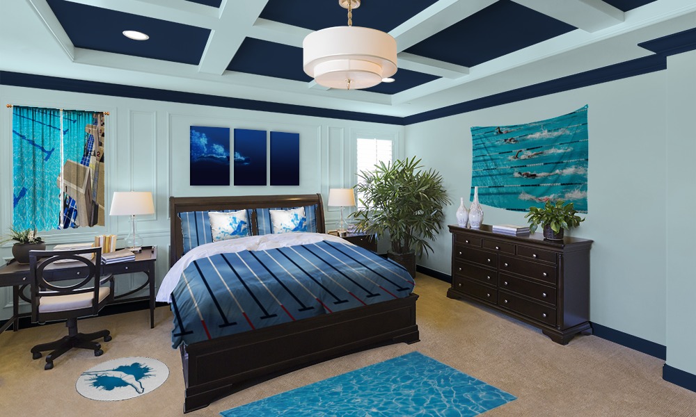 Swimming Sports Bedroom