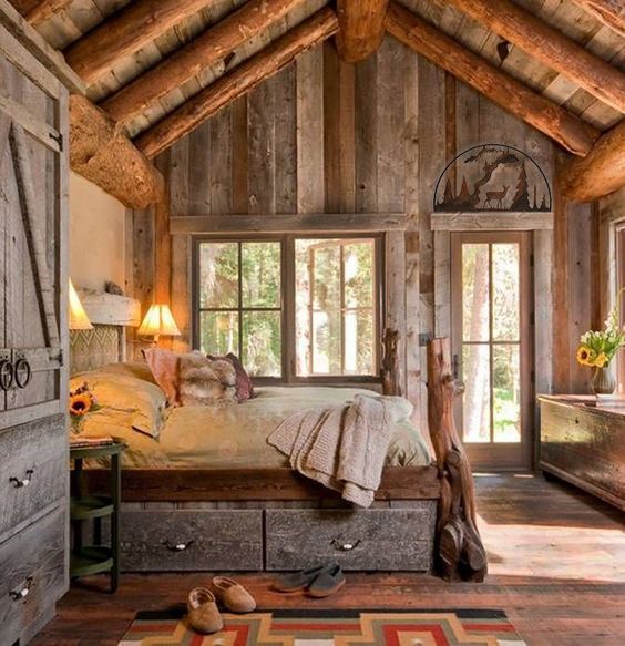 Wooden Bedroom