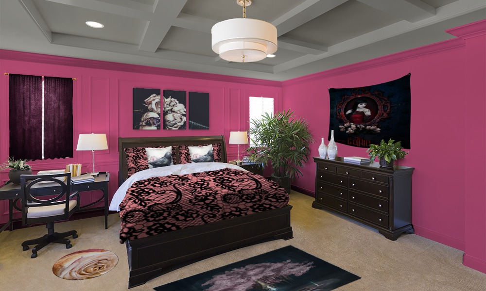 Black And Pink Gothic Haven