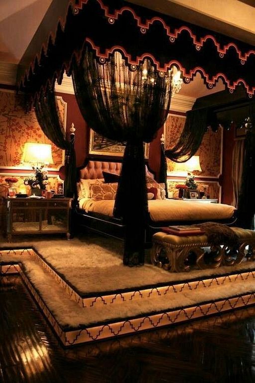 Luxurious Gothic Bedroom