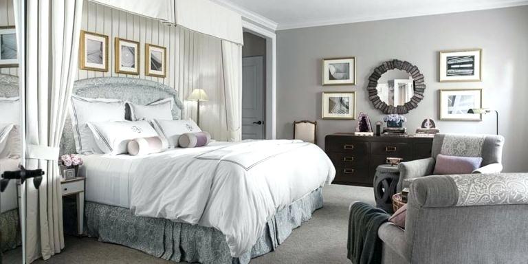 Dark Grey Chic Bedroom