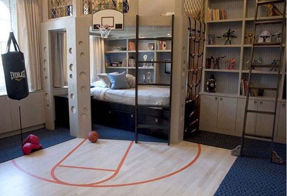Unique Boys Bedroom Idea