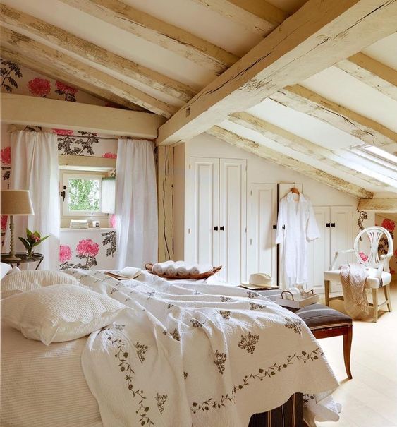 Attic Country Bedroom