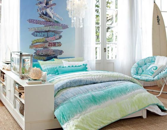 Beach Themed Bedroom