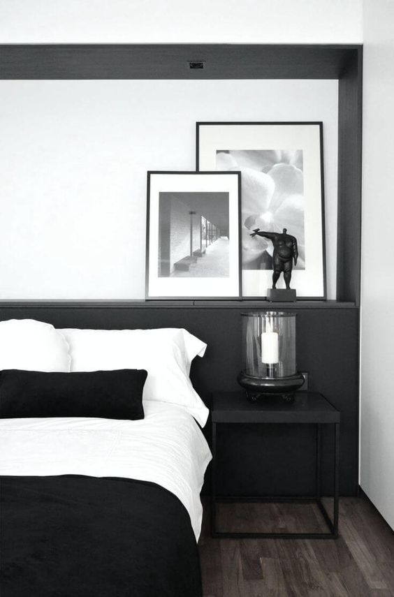 Black And White Bedroom