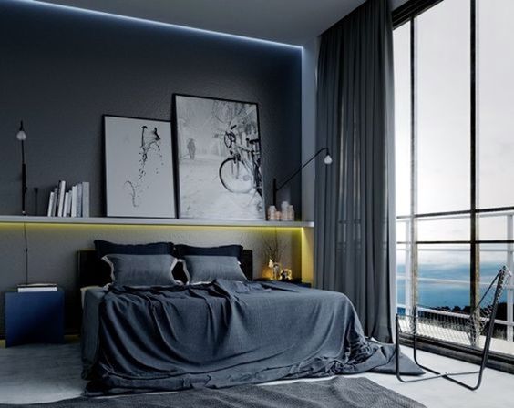 City Bedroom For Men