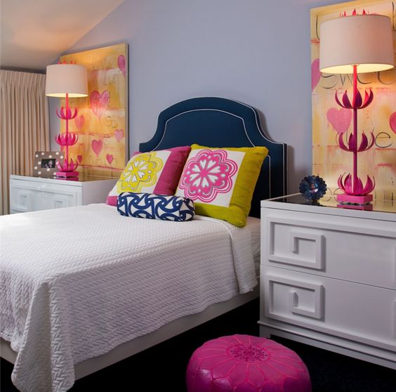Colorful Bedroom For Teens