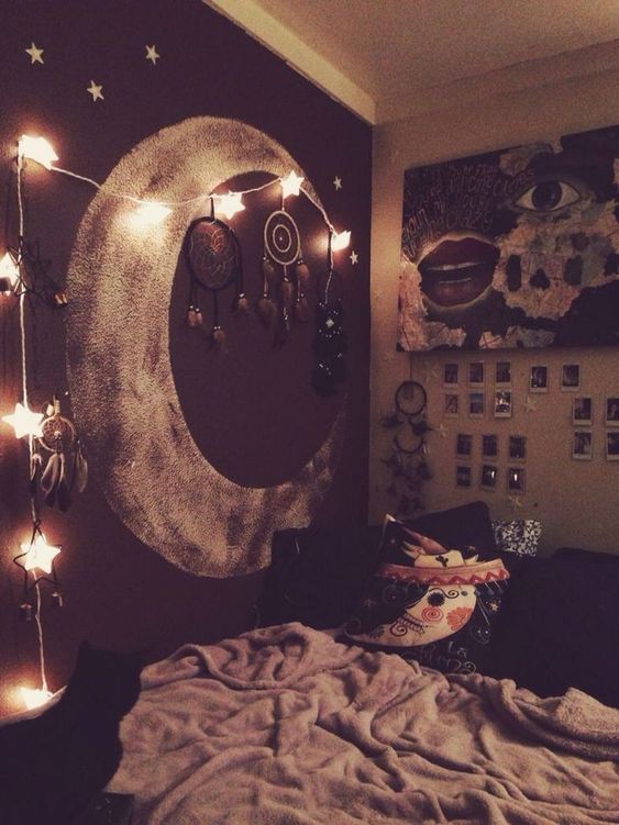 Dark Boho Bedroom