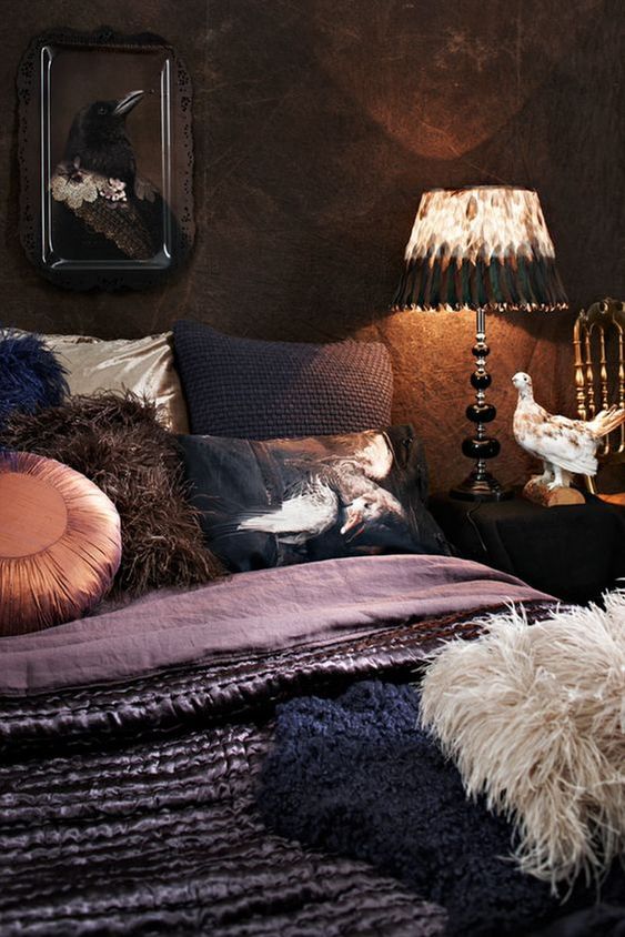 Dark Boho Bedroom