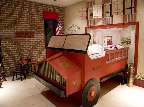 Firetruck Bed