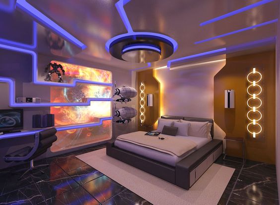 Futuristic Bedroom