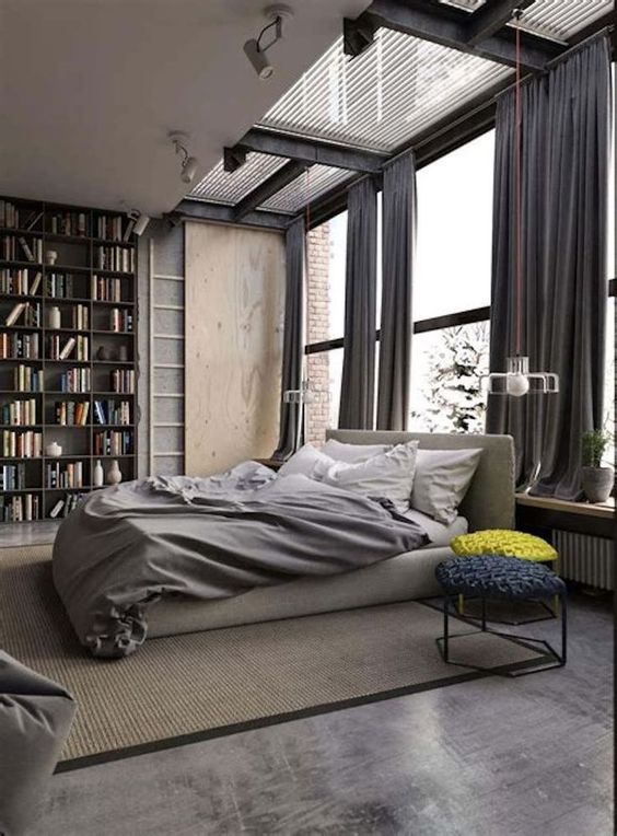Bedroom With Glass Roof