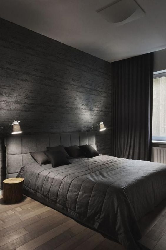 Dark Gray Bedroom