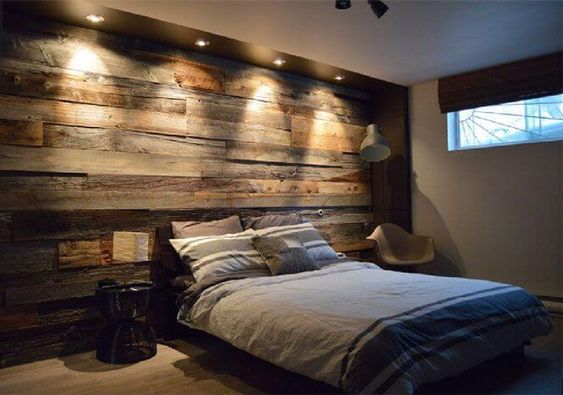 Minimalist Rustic Bedroom