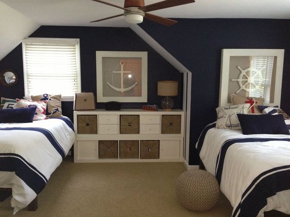 Nautical Themed Bedroom