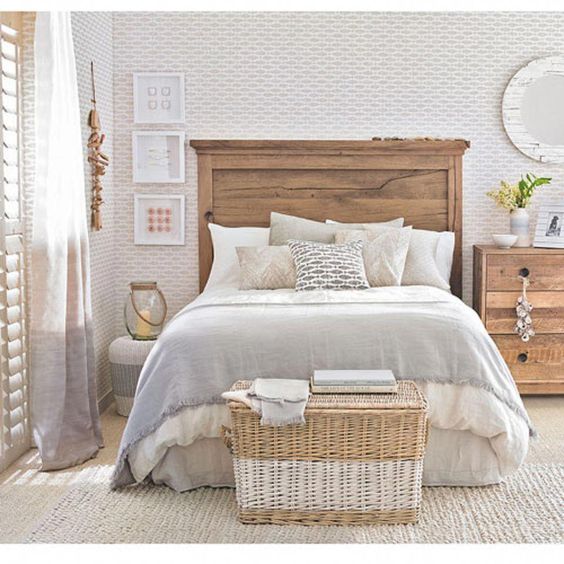 Neutral Themed Beach Bedroom