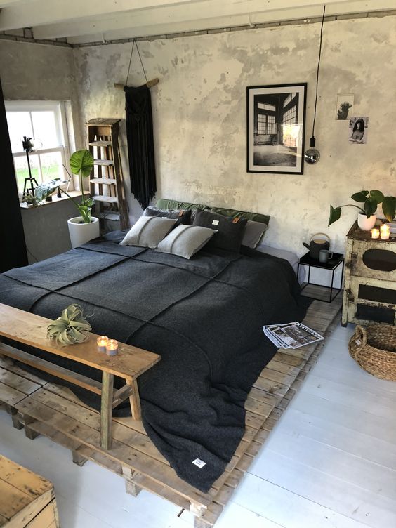 Rustic Bedroom For Men