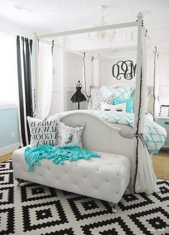 Tiffany Inspired Bedroom