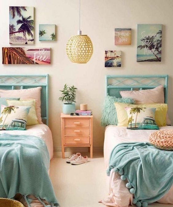 Tropical Beach Bedroom