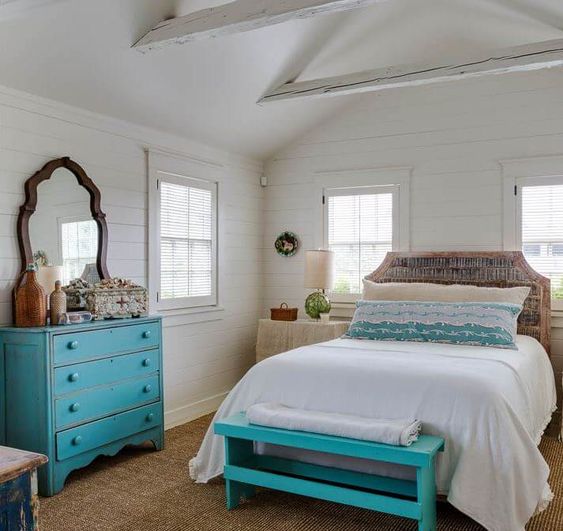 Vintage Beach Bedroom