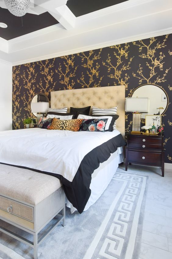 Gold Wall Accent